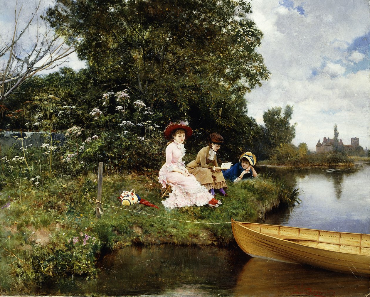Fantasia de verão, 1878 de Lucius Rossi