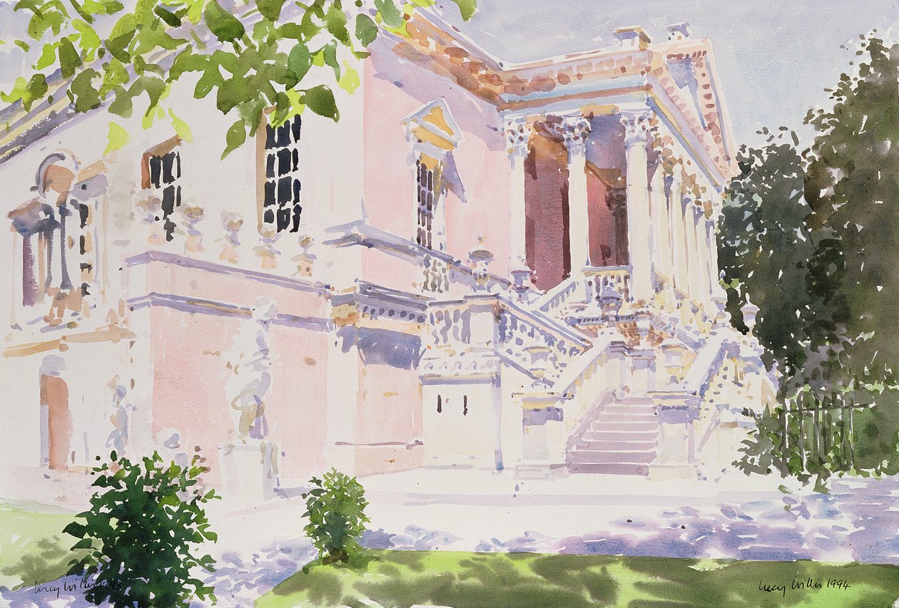 Chiswick House, 1994 (wc em papel) de Lucy Willis