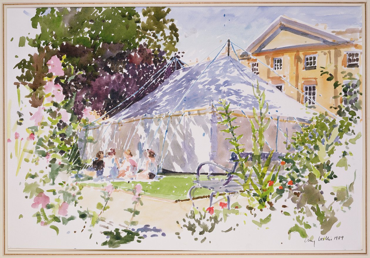 The Marquee, 1989 (wc no papel) de Lucy Willis
