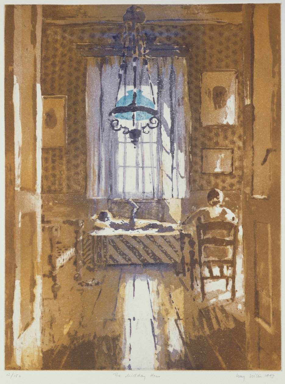 The Midday Hour, 1993 (gravura e aquatinta) de Lucy Willis
