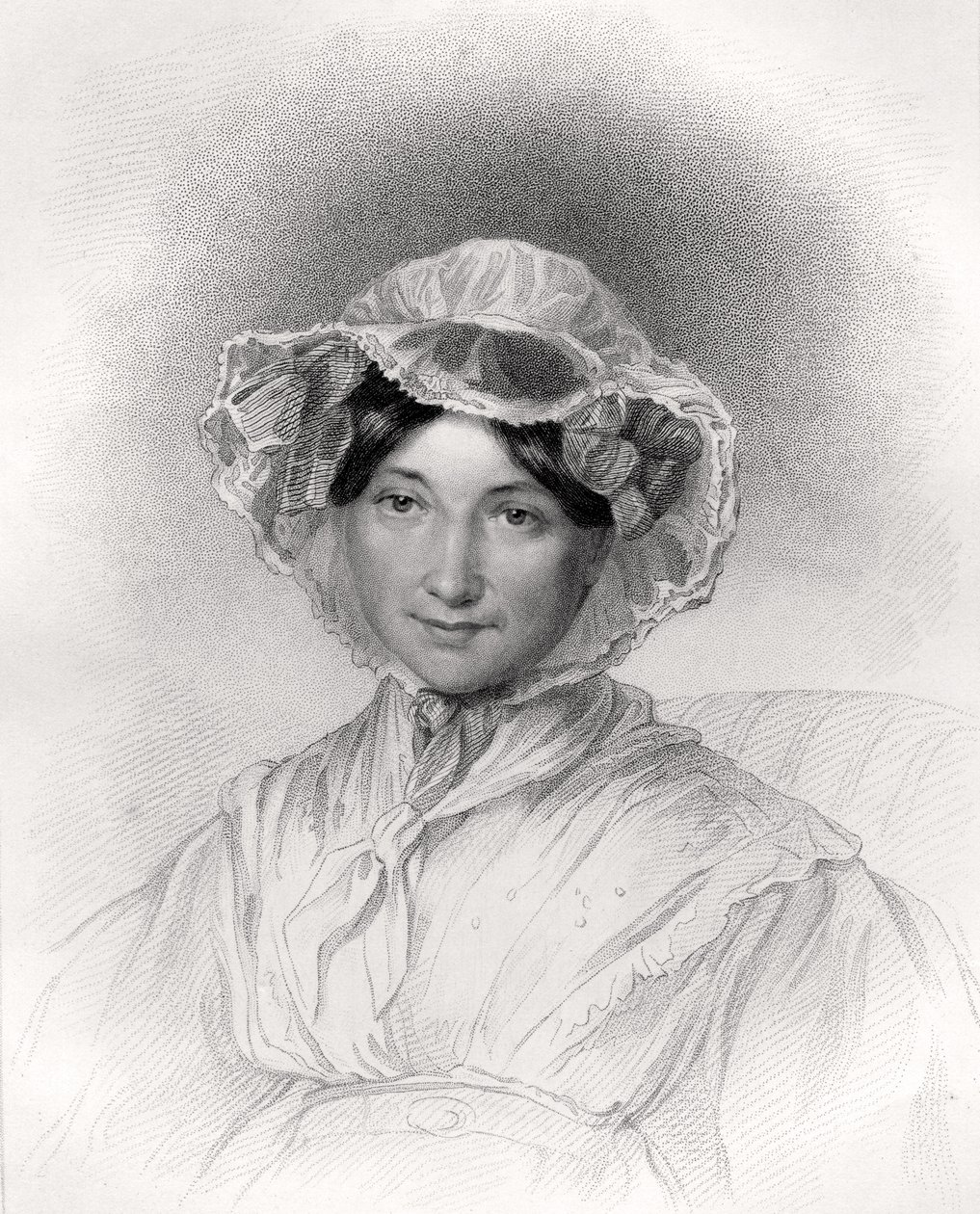 Frances Trollope, gravado por W. Holl, da &39;National Portrait Gallery, Volume IV&39;, publicado em 1820 de Lucy Adams