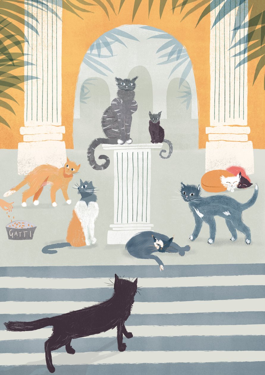 Estragos de Roma, 2015 (digital) de Lucy Banaji