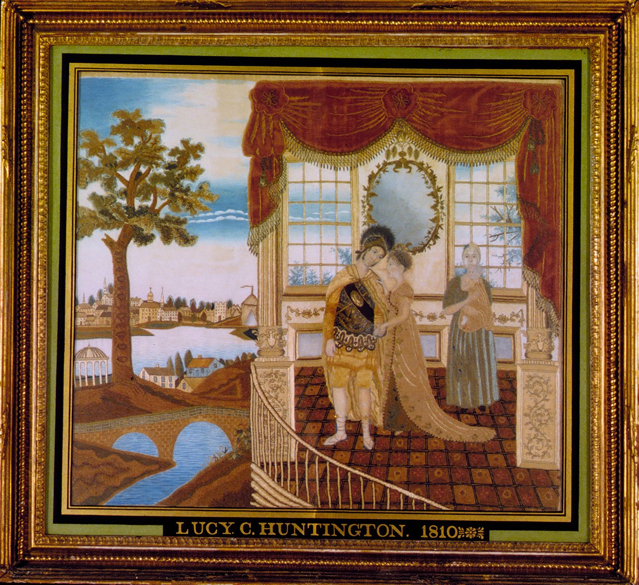 Hector a despedir-se da sua família, 1810. de Lucy C Huntington