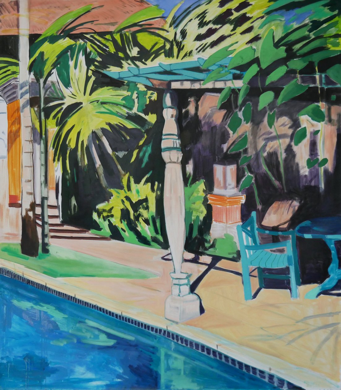 Pêssego, 2021 (óleo sobre tela) de Lucy Smallbone