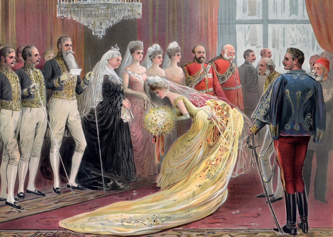 Sala de estar do jubileu, 1887. de Ludlow