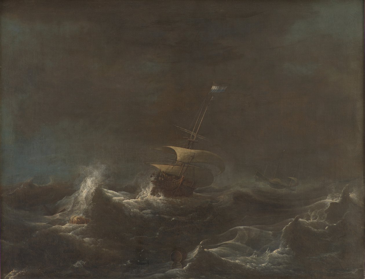 Uma tempestade de Ludolf Bakhuizen