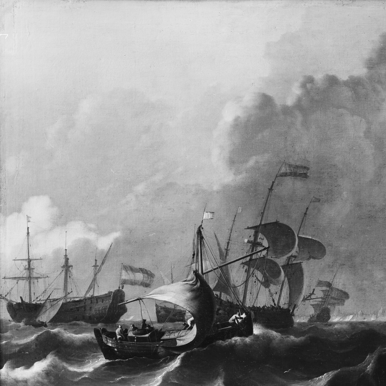 O Y de Amesterdão de Ludolf Bakhuysen
