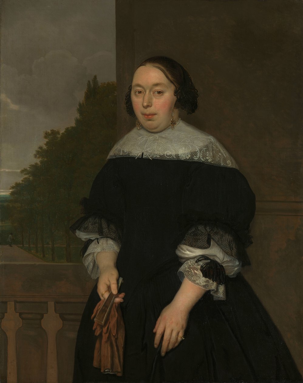 Aletta van Ravensberg (1635-77), esposa de Jan van Nes de Ludolf de Jongh