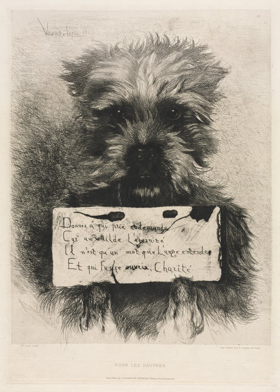 Para os pobres de Ludovic Napoléon, Vicomte Lepic