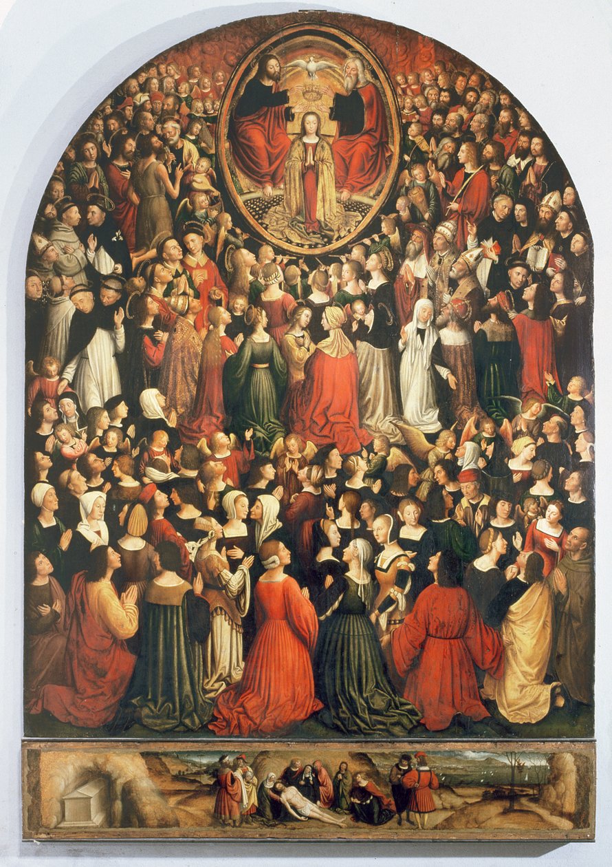 Coroação da Virgem, 1513 de Ludovico Brea
