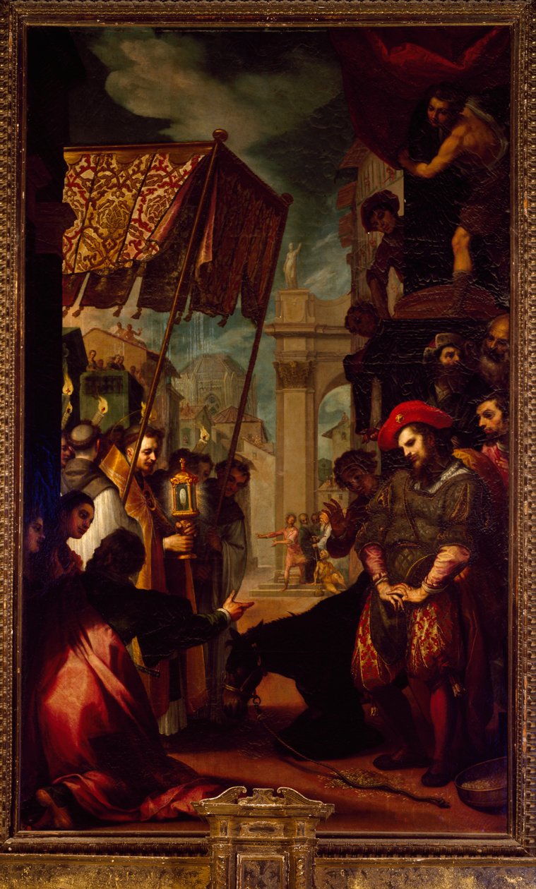 Santo Antônio de Pádua, o Milagre da Mula de Ludovico Cardi