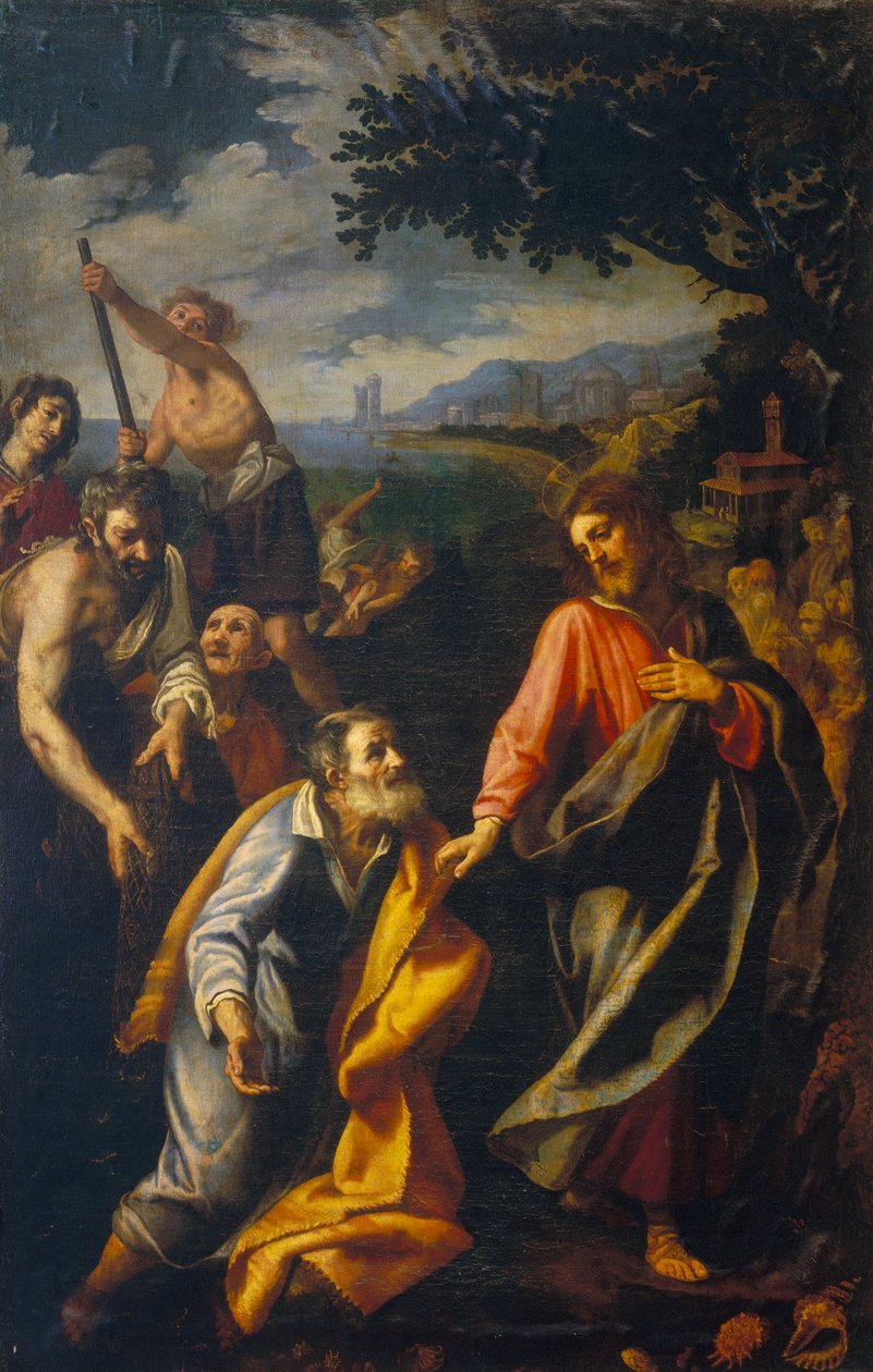 Cristo aparece aos Apóstolos de Ludovico Cardi Cigoli