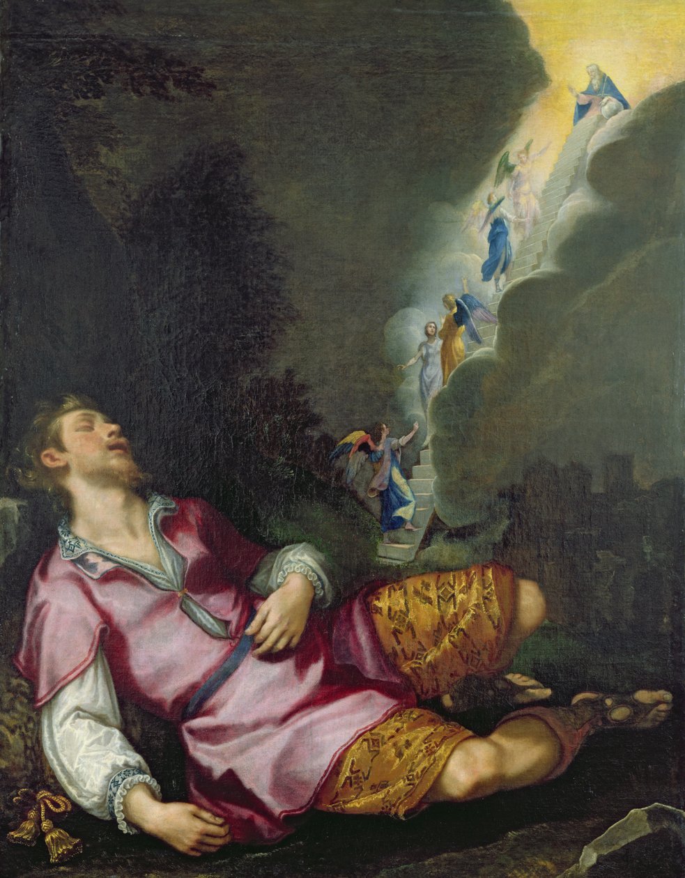 O Sonho de Jacob de Ludovico Cardi Cigoli