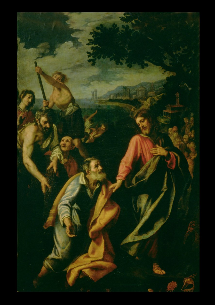 A Terceira Aparição de Cristo a Pedro de Ludovico Cardi Cigoli