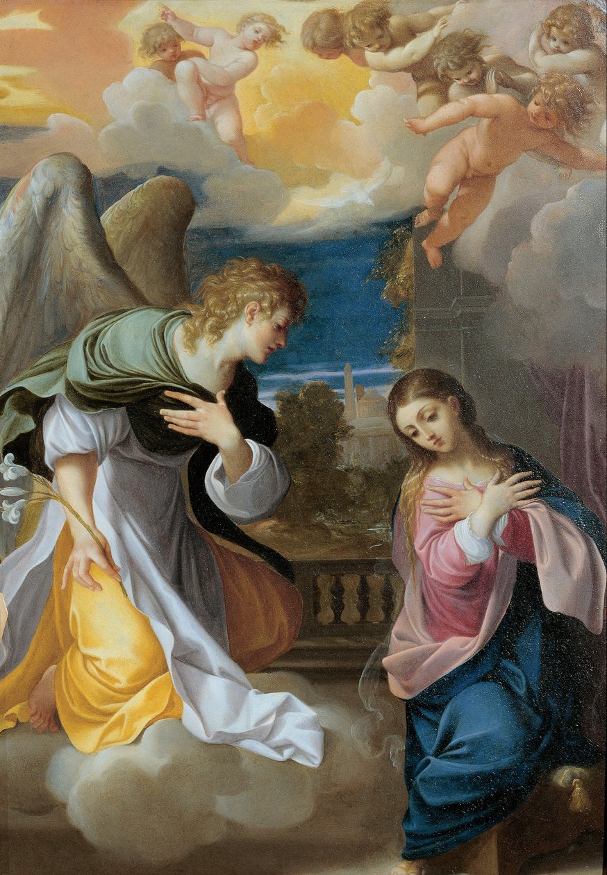 Anunciação de Ludovico Carracci
