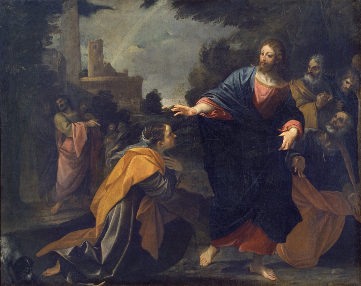 Cristo e a Mulher Cananéia de Ludovico Carracci