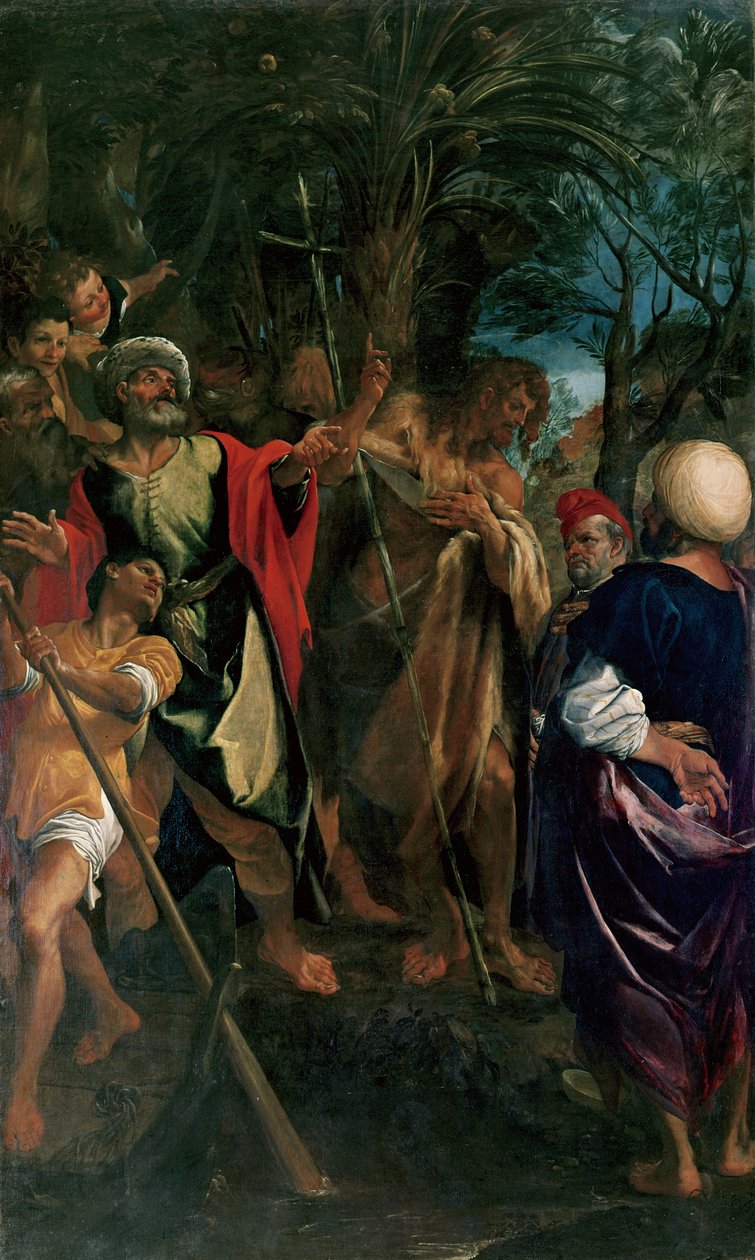 Sermão do Batista de Ludovico Carracci
