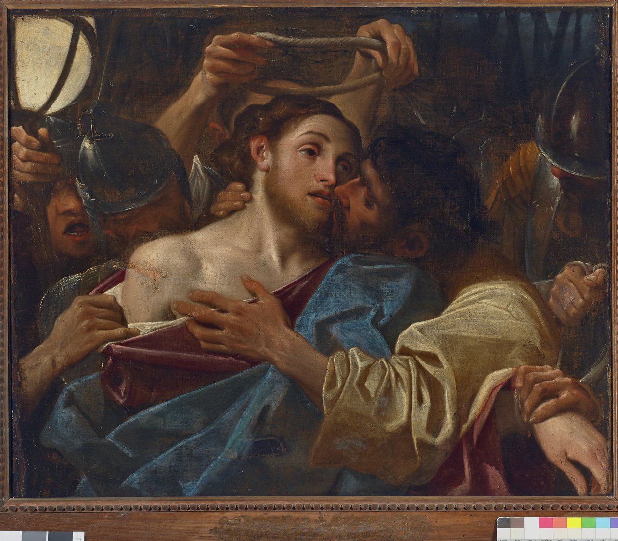 O beijo de Judas (óleo sobre tela de Ludovico Carracci
