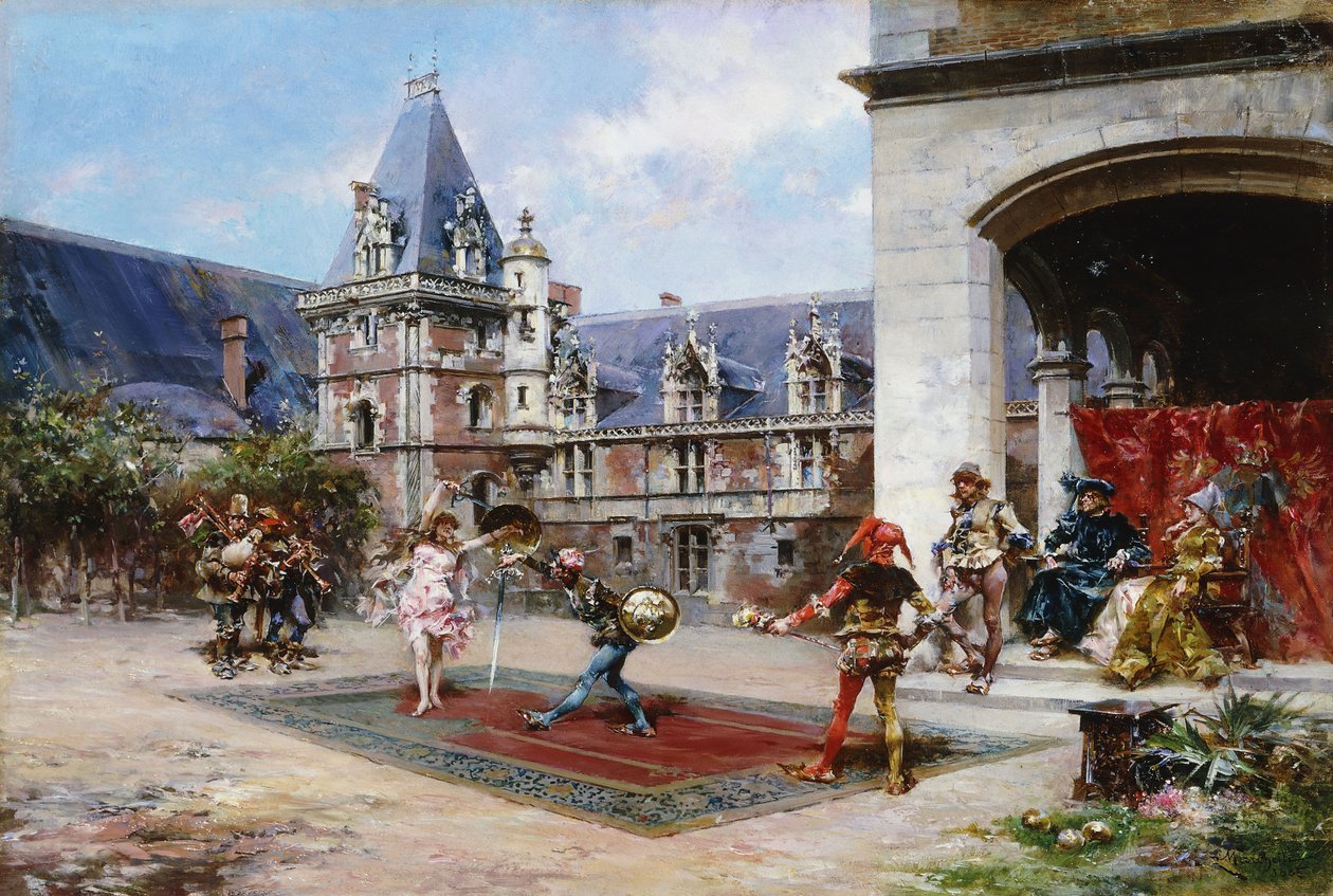 O duelo cômico, 1885 de Ludovico Marchetti