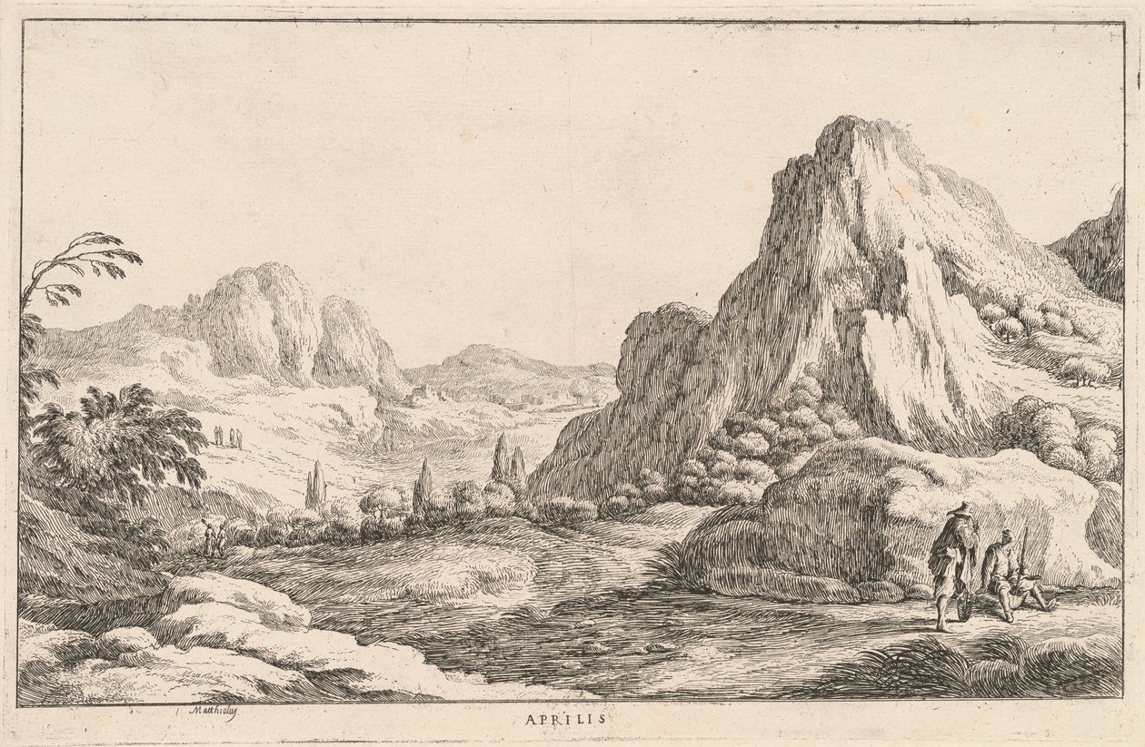 abril (abril) de Ludovico Mattioli