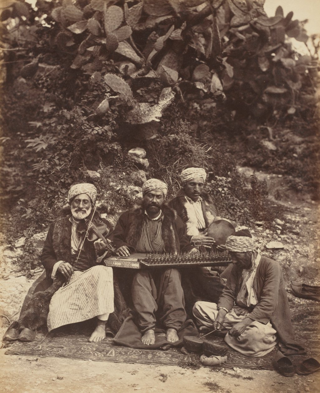 Músicos Árabes, 1864. de Ludovico Wolfgang Hart