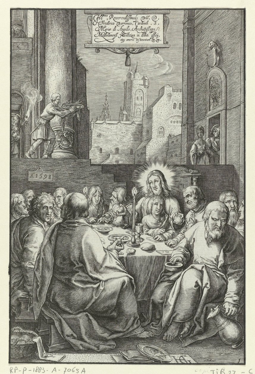 A Última Ceia
A Paixão (título da série) de Ludovicus Siceram