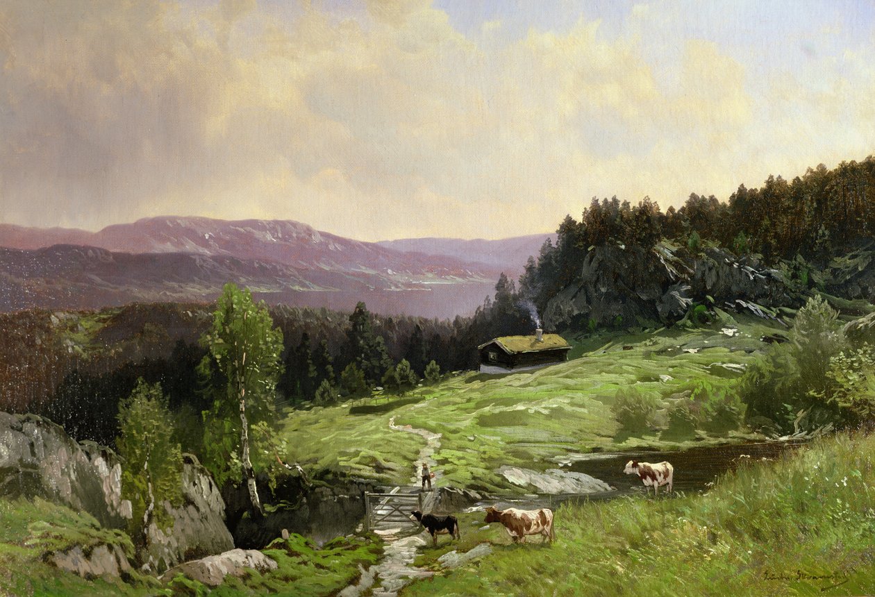 Telemark, sul da Noruega de Ludvig Skramstad