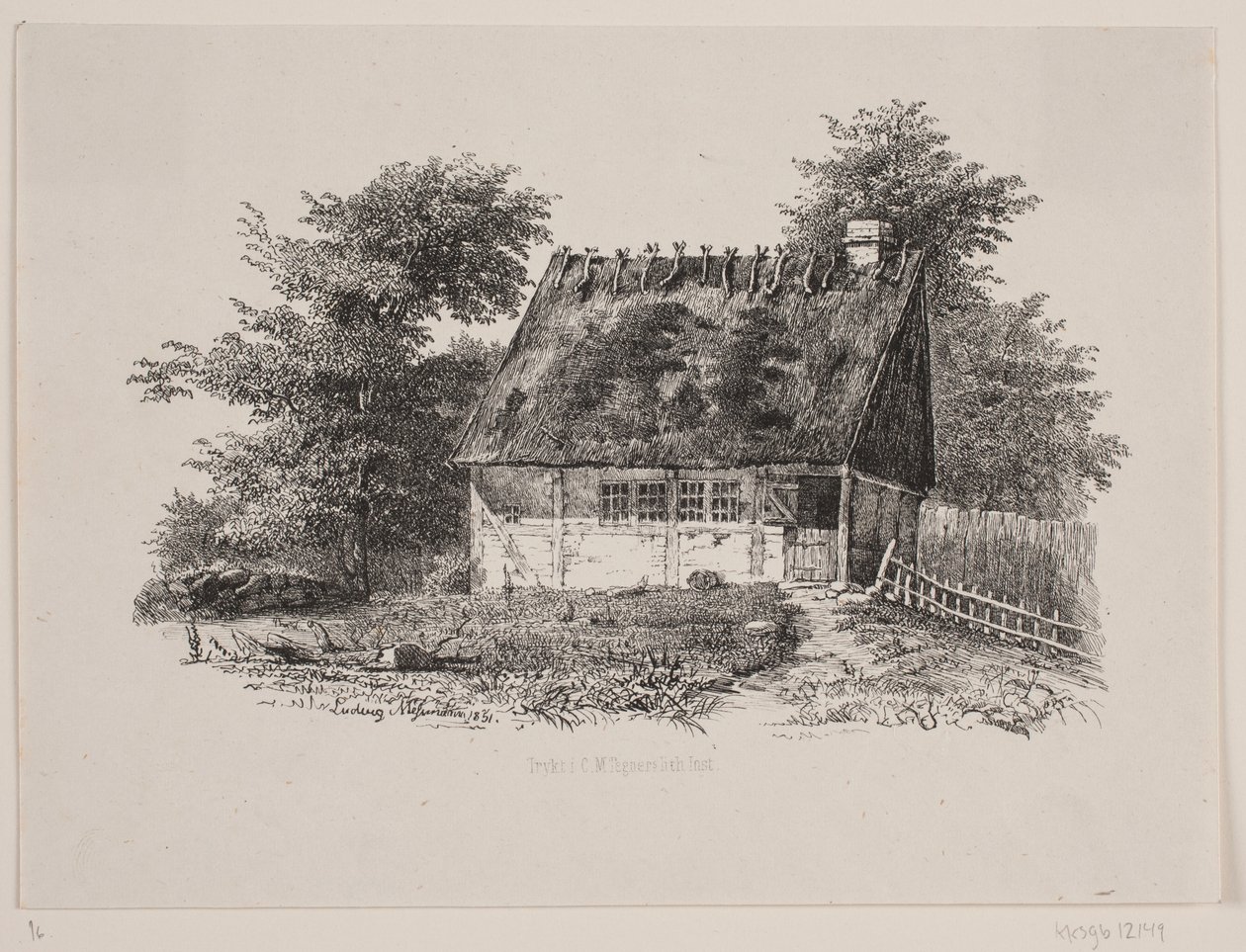 Uma casa de fazenda de Ludvig Messmann