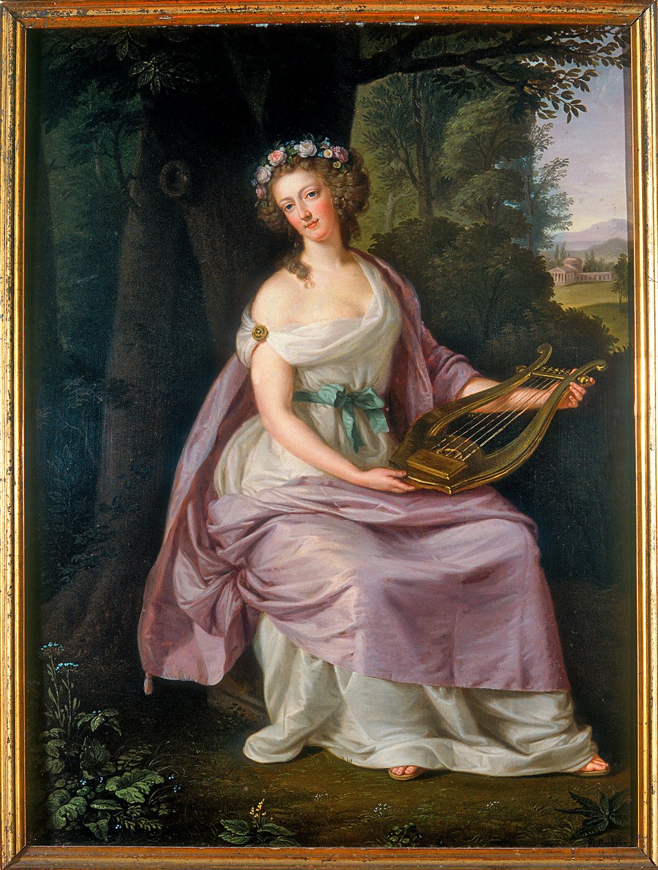 Retrato da rainha Marie Antoniette da França de Ludwig Guttenbrunn