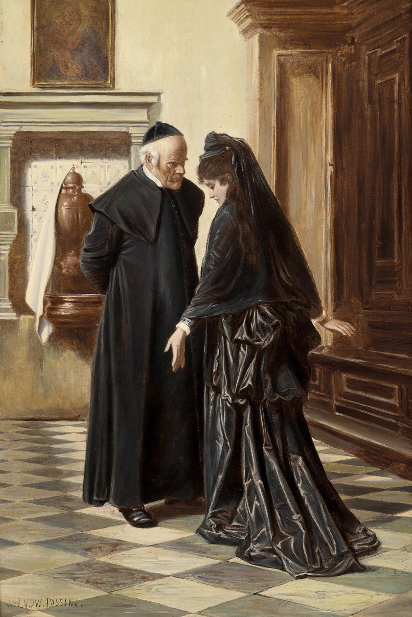 Uma conversa séria de Ludwig Passini