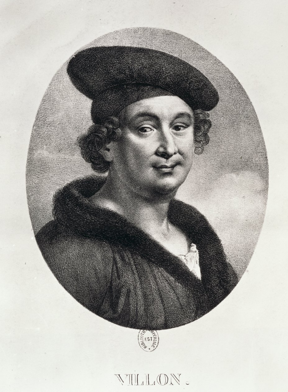 Retrato de Francois Villon (1431-63) de Ludwig Rullmann