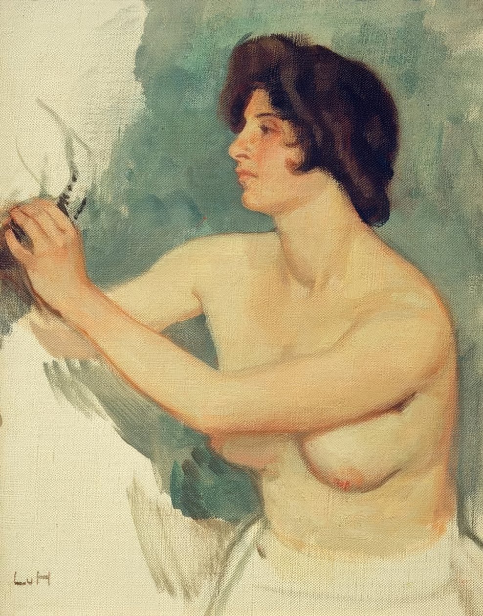 estudos sobre as mulheres de Ludwig von Hofmann