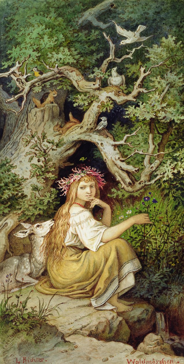Ninfa da Madeira 88: Waldmaerchen de Ludwig Adrian Richter