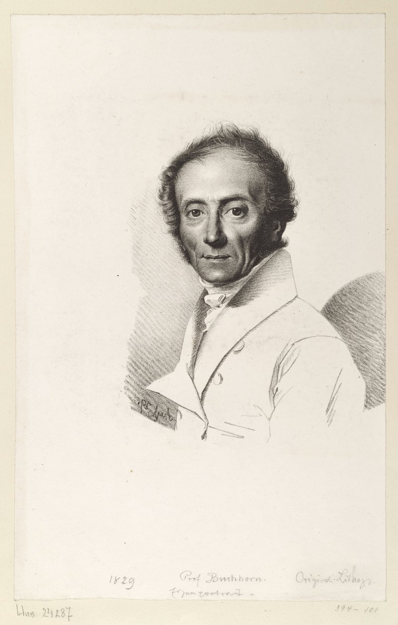 Auto-retrato de Ludwig Buchhorn
