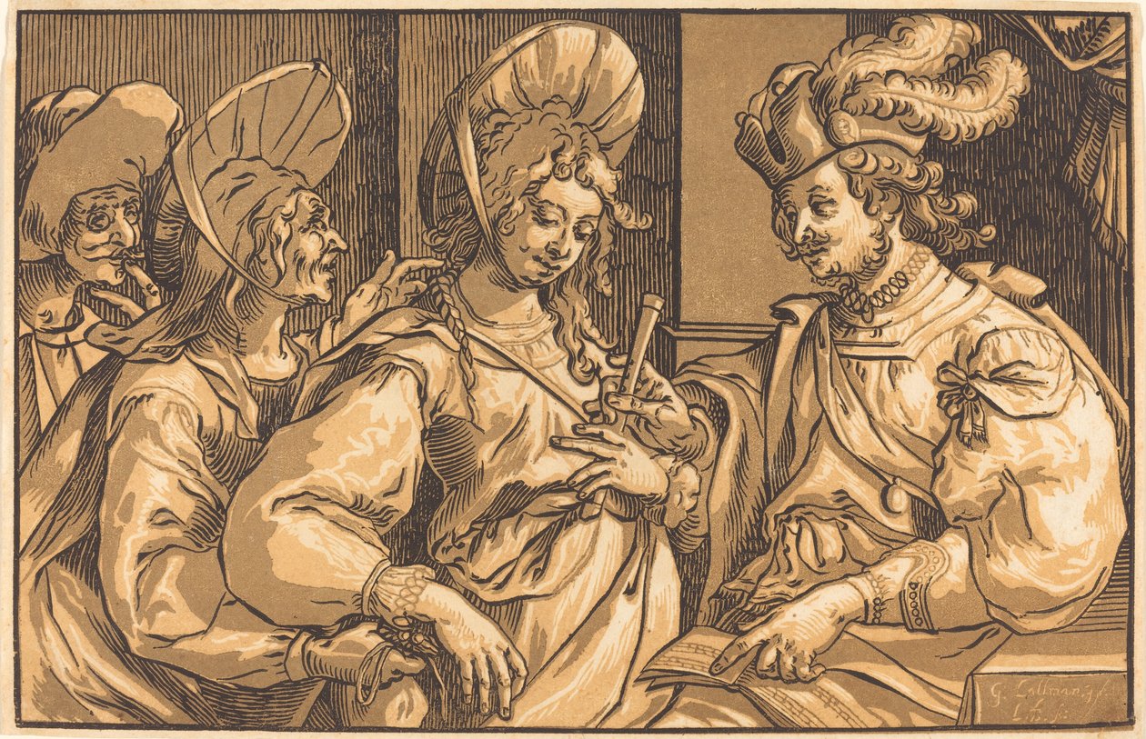 A Procuradora de Ludwig Büsinck after Georges Lallemand