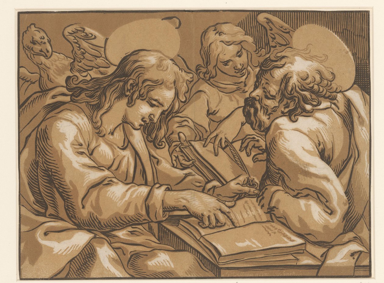 Evangelistas Mateus e João de Ludwig Businck