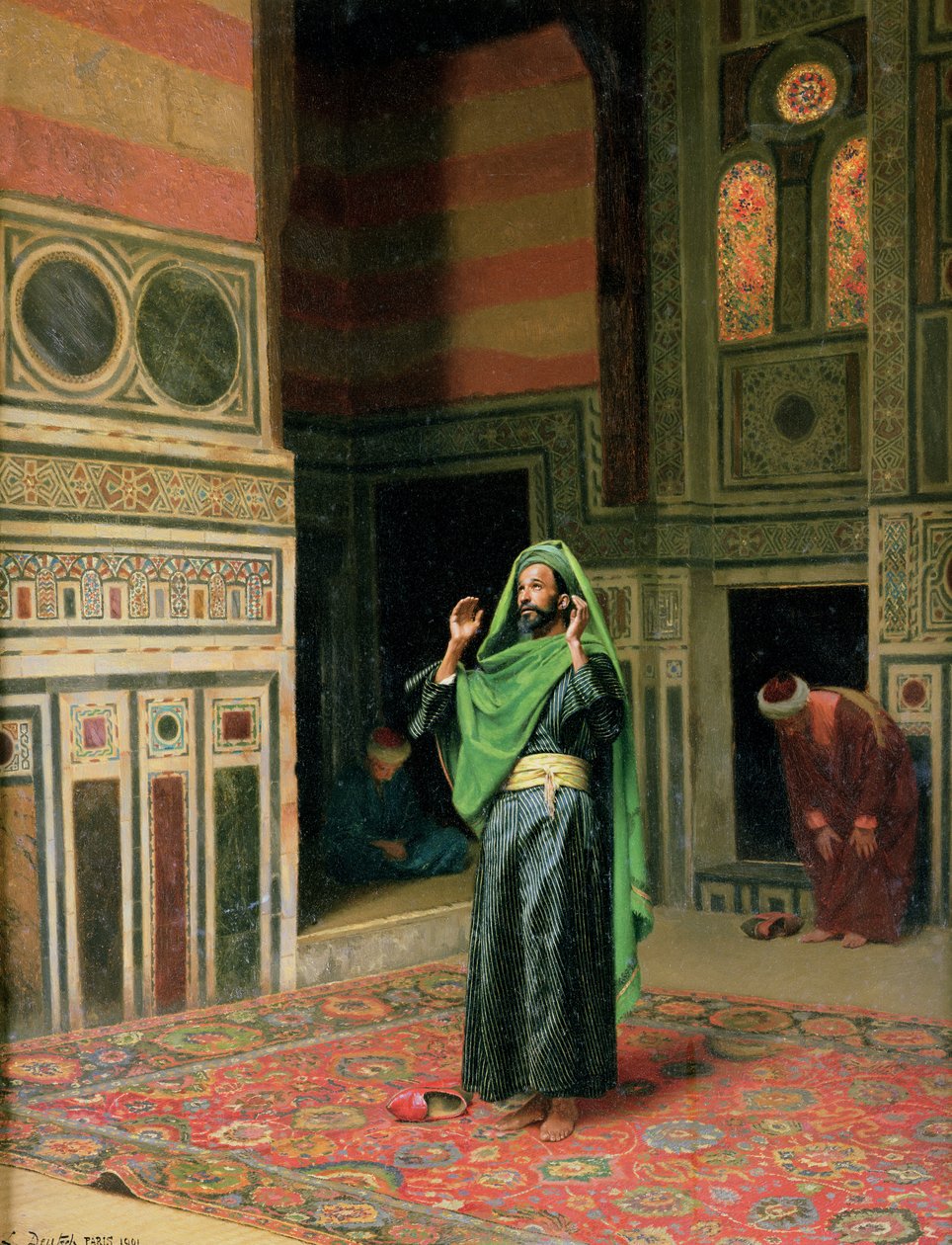 Na mesquita de Ludwig Deutsch