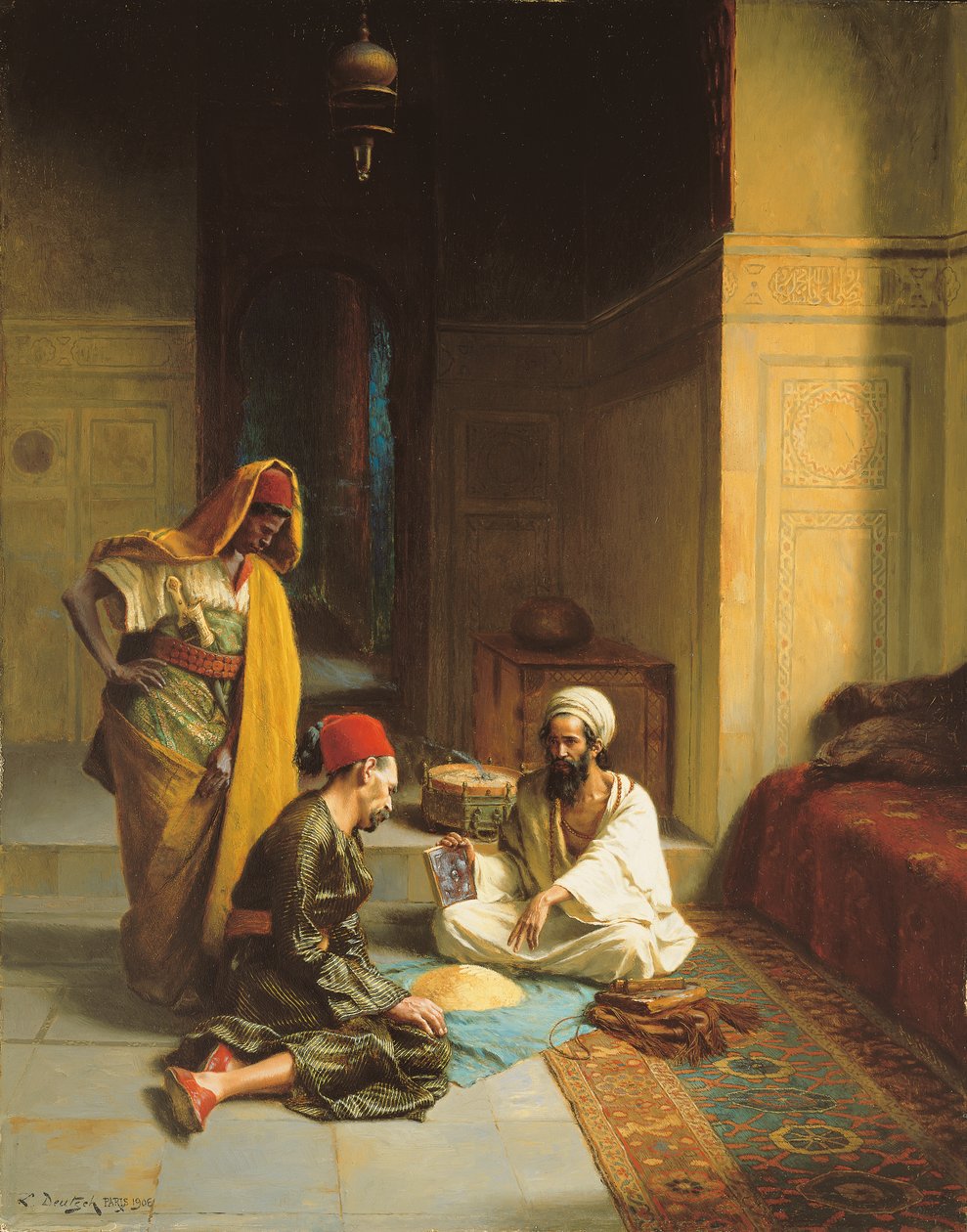 A cartomante de Ludwig Deutsch