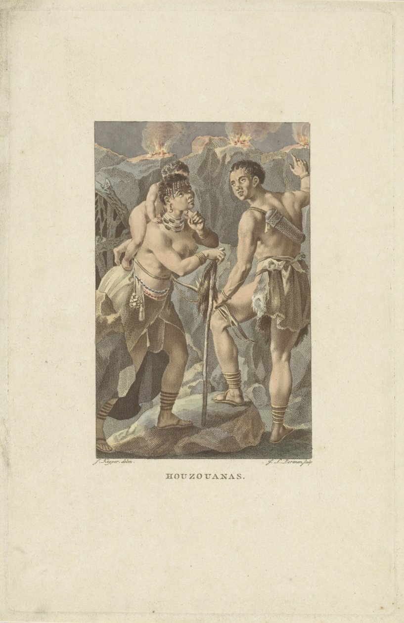 Povo da África do Sul (Houzouana)
Houzouanas (título sobre o objecto) de Ludwig Gottlieb Portman