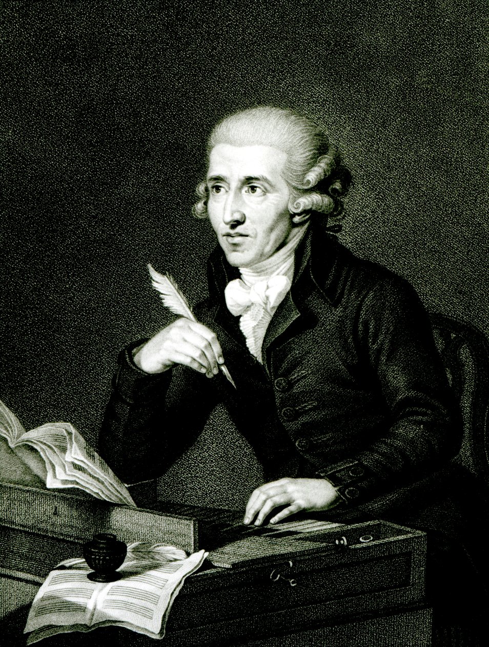 Joseph Haydn (1732-1809) c.1770 de Ludwig Guttenbrunn