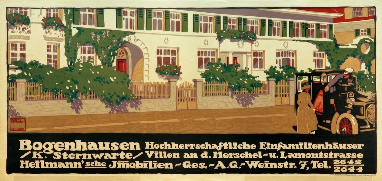 Bogenhausen / Casas muito isoladas / K de Ludwig Hohlwein