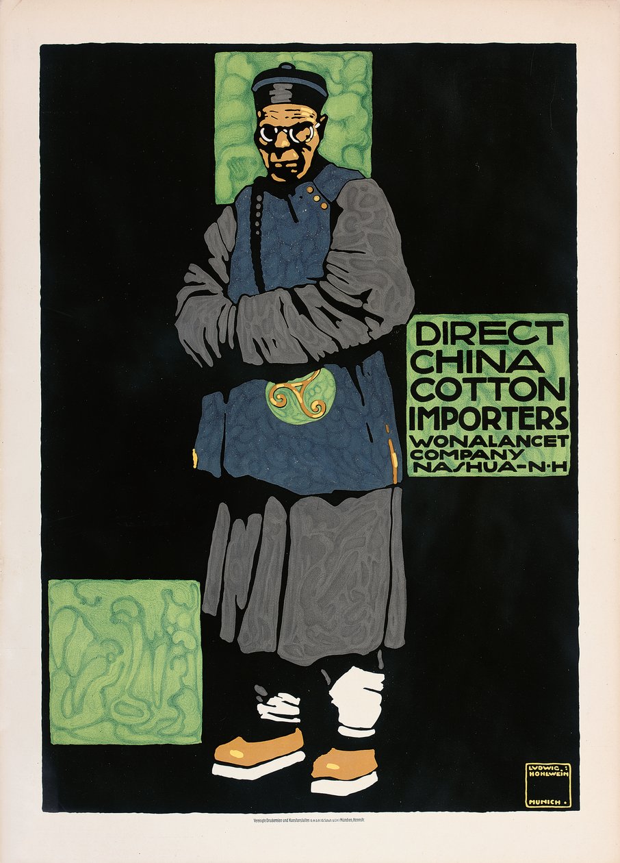 Importadores directos de Algodão da China de Ludwig Hohlwein