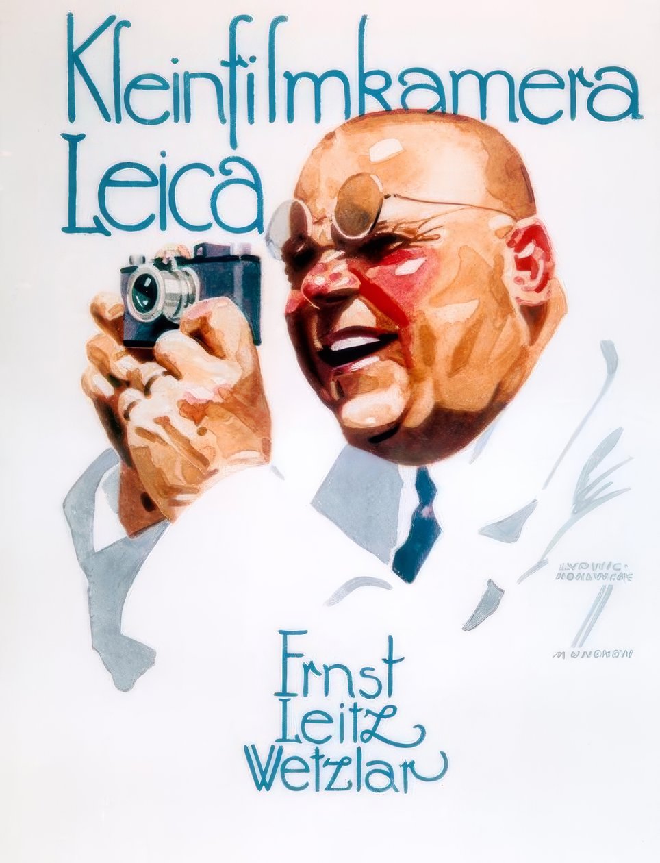 Câmara de filmar pequena Leica - Ernst Leitz, Wetzlar de Ludwig Hohlwein