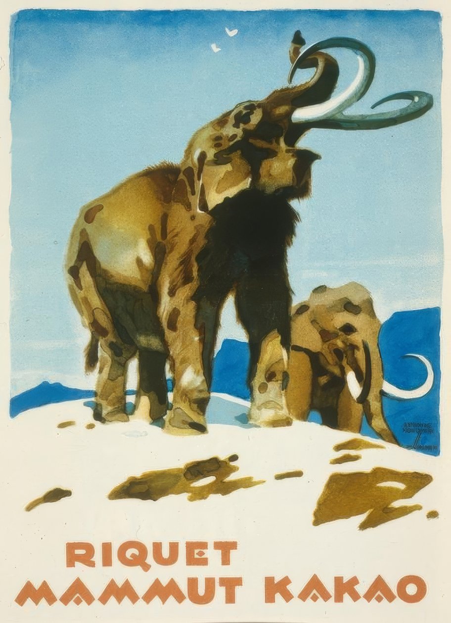 Cacau Riquet Mamute de Ludwig Hohlwein