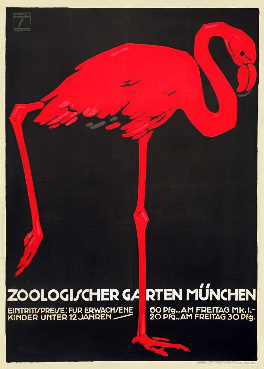 Jardim Zoológico, Munique de Ludwig Hohlwein