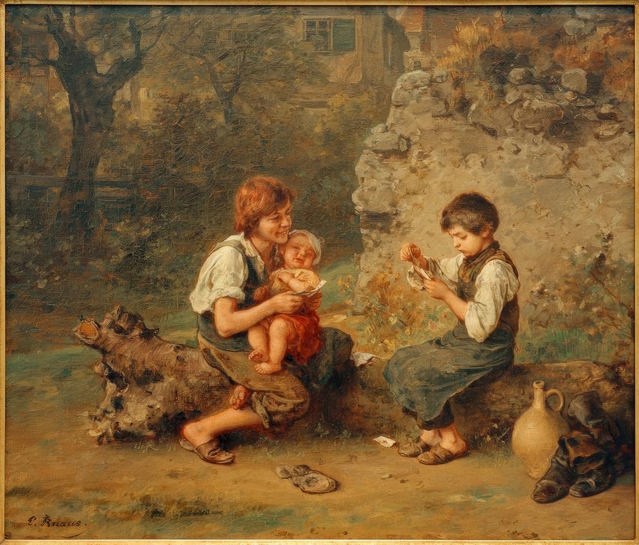 Jogar às Cartas Cobbler Boys de Ludwig Knaus
