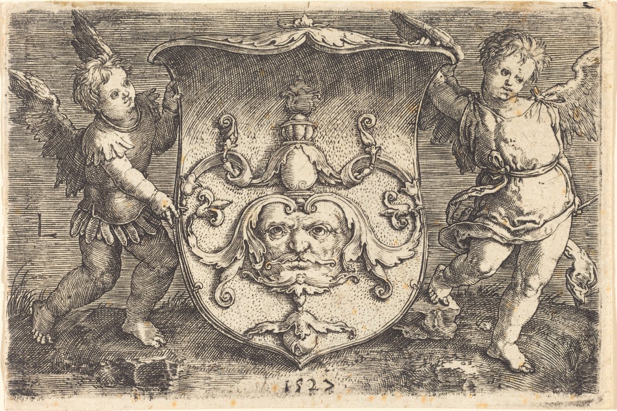 Escudo com Mascaron de Ludwig Krug