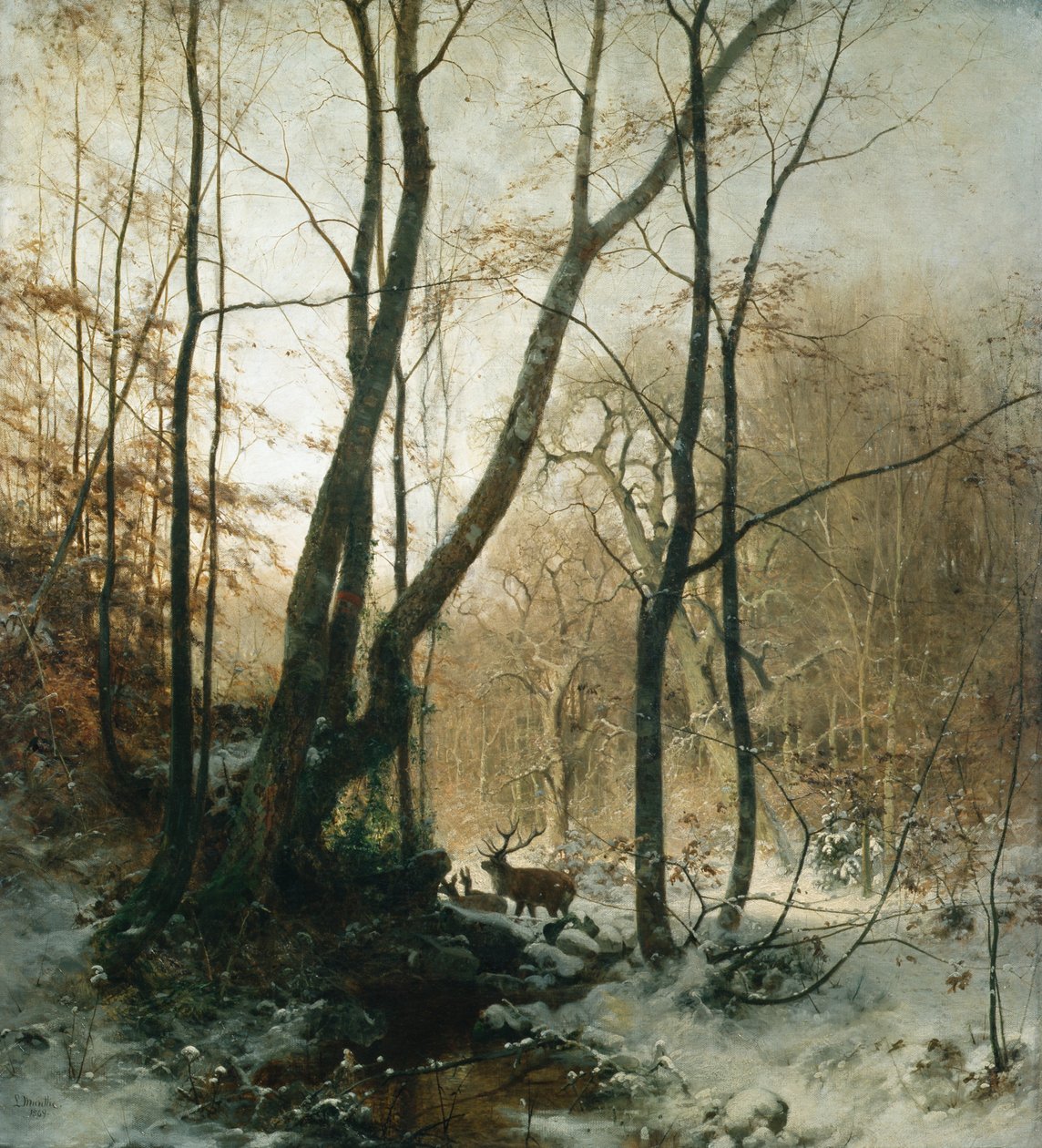 inverno alemão de Ludwig Munthe