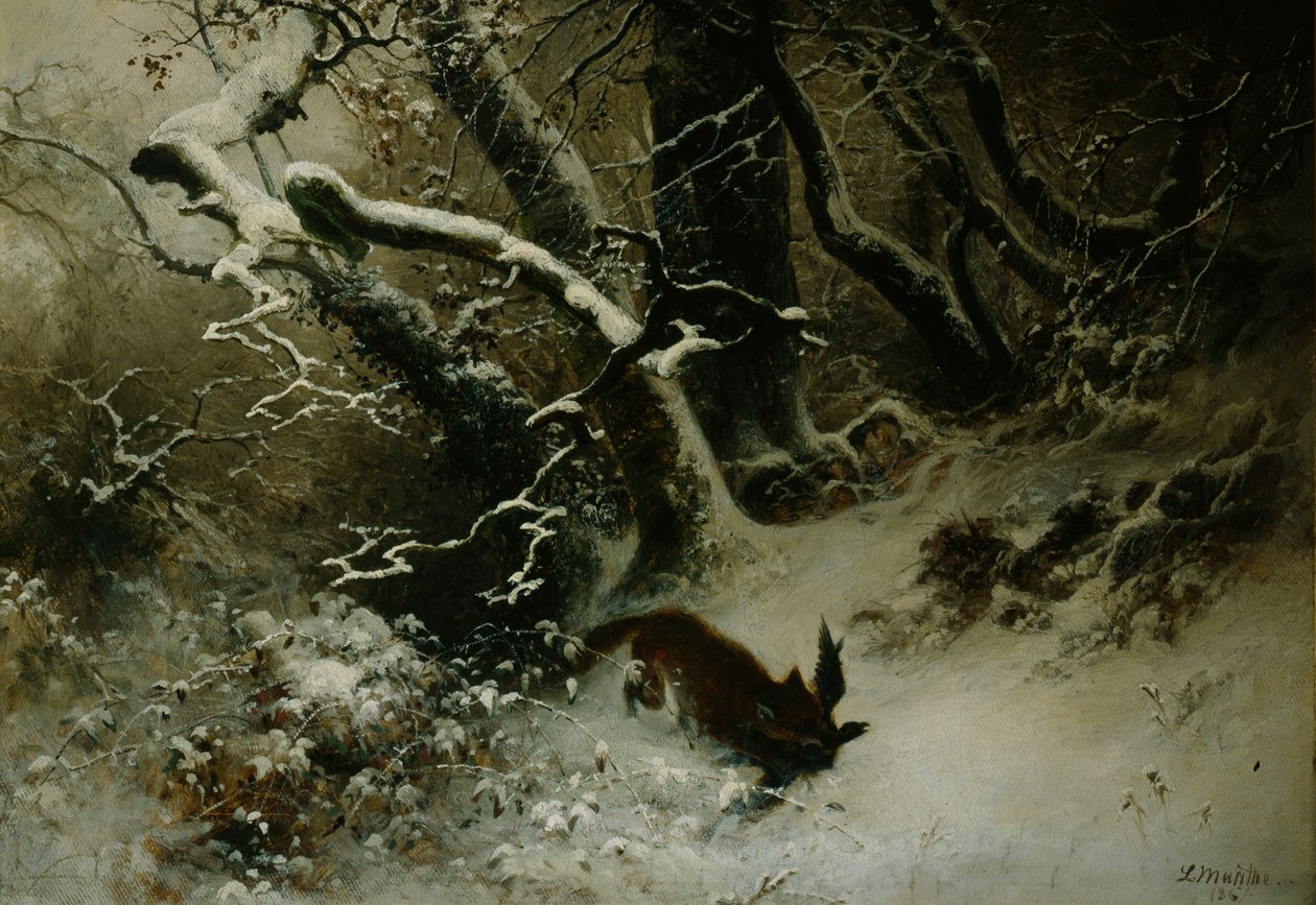 Paisagem de Inverno de Ludwig Munthe
