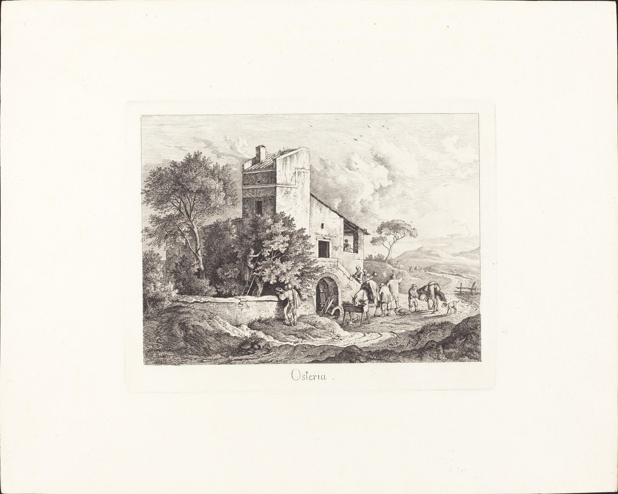 Osteria de Ludwig Richter